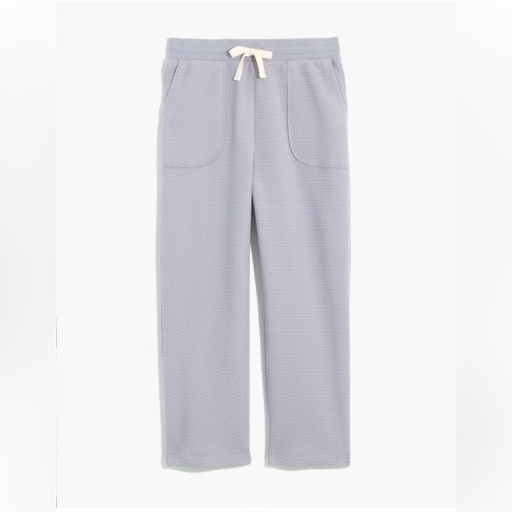 MadeWell Women’s Textured Waffle Straight Sweatpants size M color faded lavender
